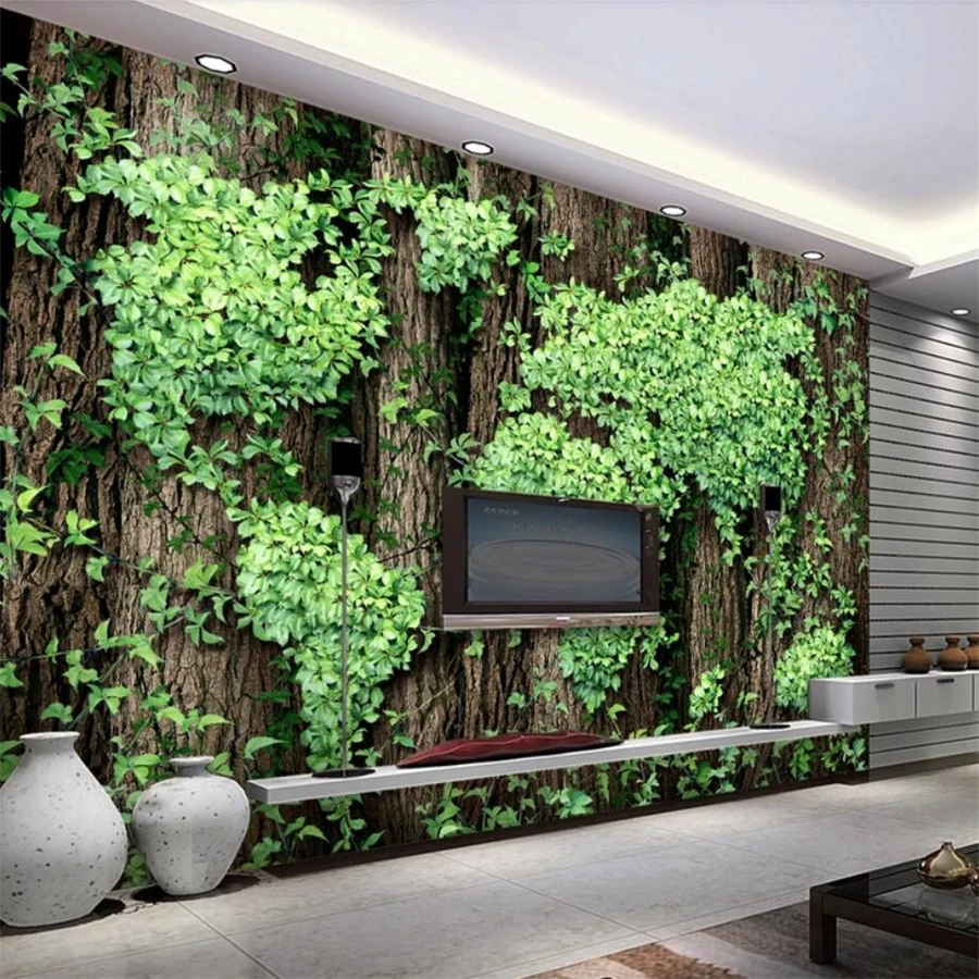 

wellyu Custom Wallpaper 3d Photo Murals Creative World Map Vine 3D Living Room TV Background Wallpaper papel de pared обои mural