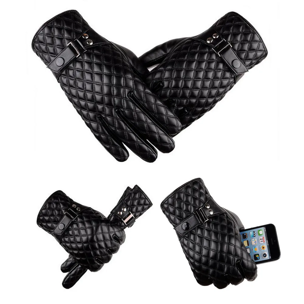 Перчатки guantes rekawiczki для мужчин ветрозащитные водонепроницаемые кожаные перчатки
