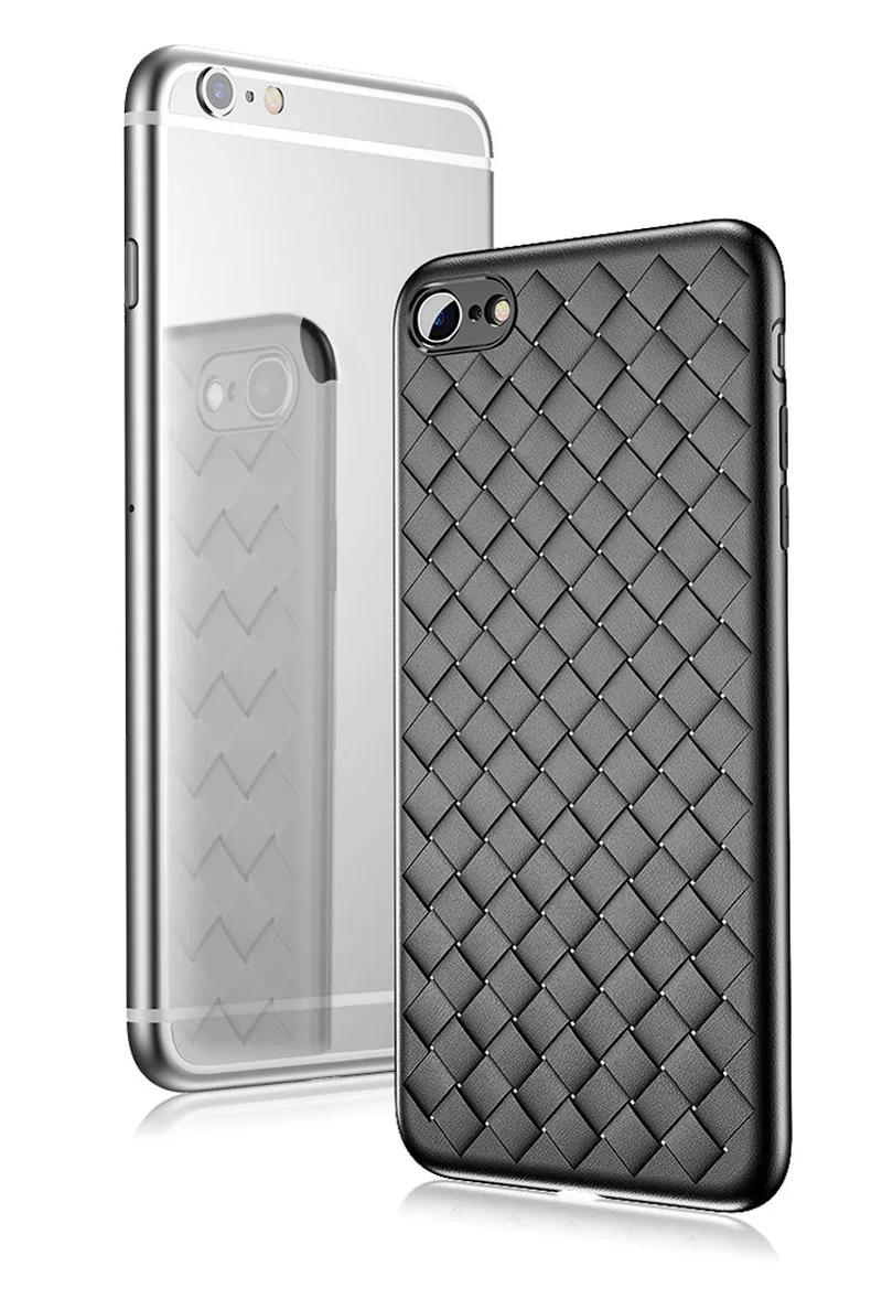 For Samsung Galaxy M20 M10 A70 A50 A30 S10 Pro Lite Case Weave Pattern Soft Ultra Thin Protective Cover | Мобильные телефоны и