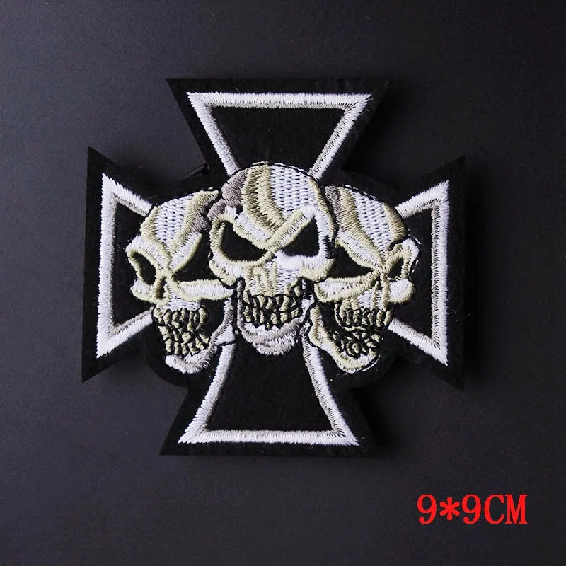 Розовый Prajna, сделай сам, железные нашивки, нашивки с вышивкой, военные, НЛО, значки, хиппи, Череп, нашивки для одежды, наклейки, рок-музыка - Цвет: Розовый