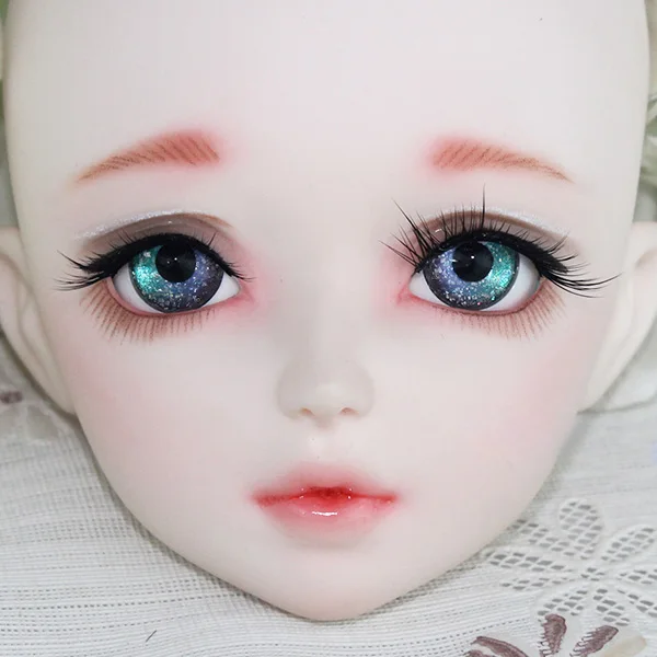 BJD кукла глазное яблоко подходит для 1/3 1/6 1/8 12 мм 16 мм 18 мм Звездный глаз градиент кукла аксессуары - Цвет: 1