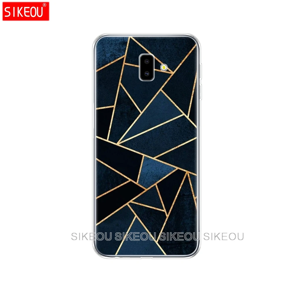 Чехол для samsung galaxy j6 чехол eu j600 Мягкий силиконовый чехол для samsung galaxy j6 plus j6+ j 6 plus j610 чехол - Цвет: 10743