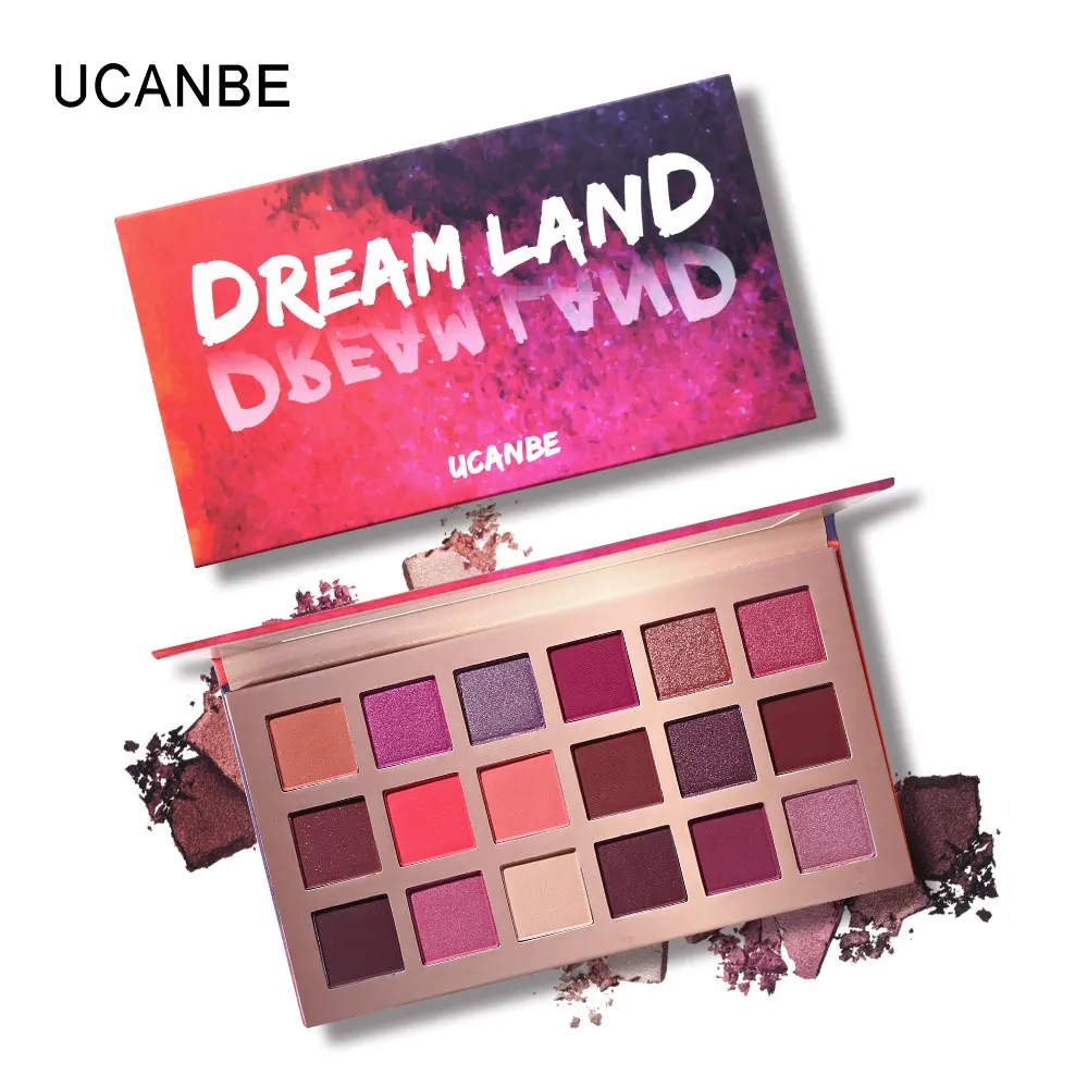 Тени для век UCANBE Dream Land матовые тени палитра с высоким пигментом гладкие макияж