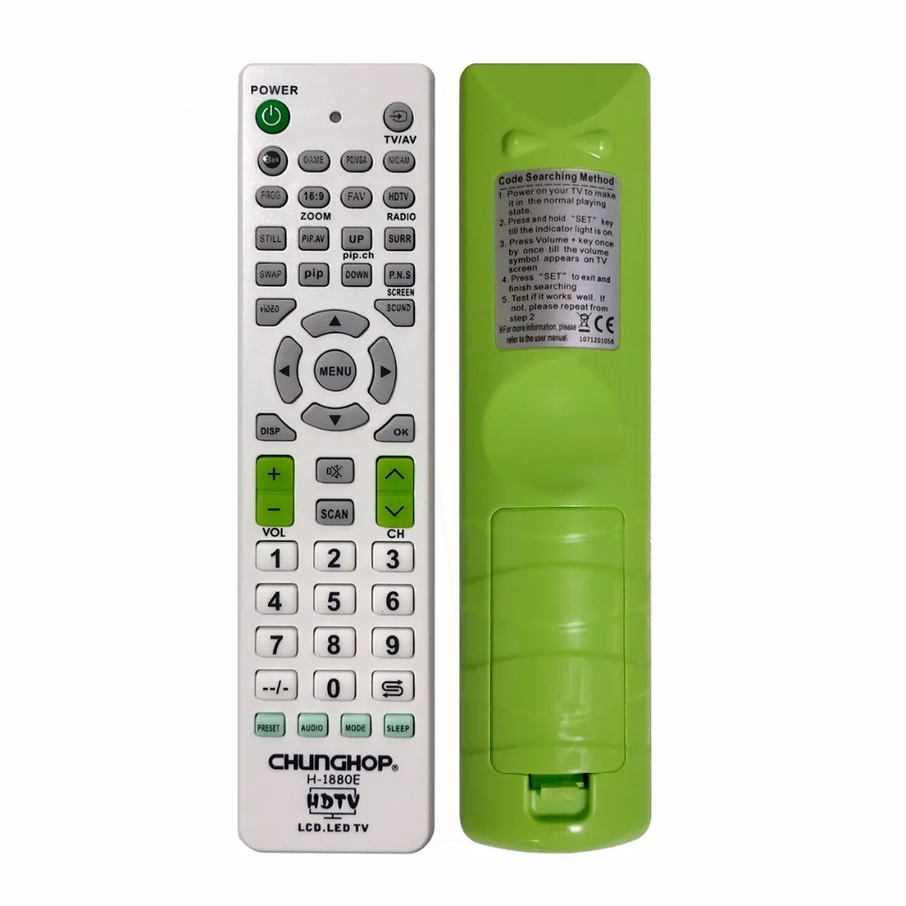 Универсальный пульт дистанционного Управление Лер Замена для Panasonic Haier Hisense ТВ |
