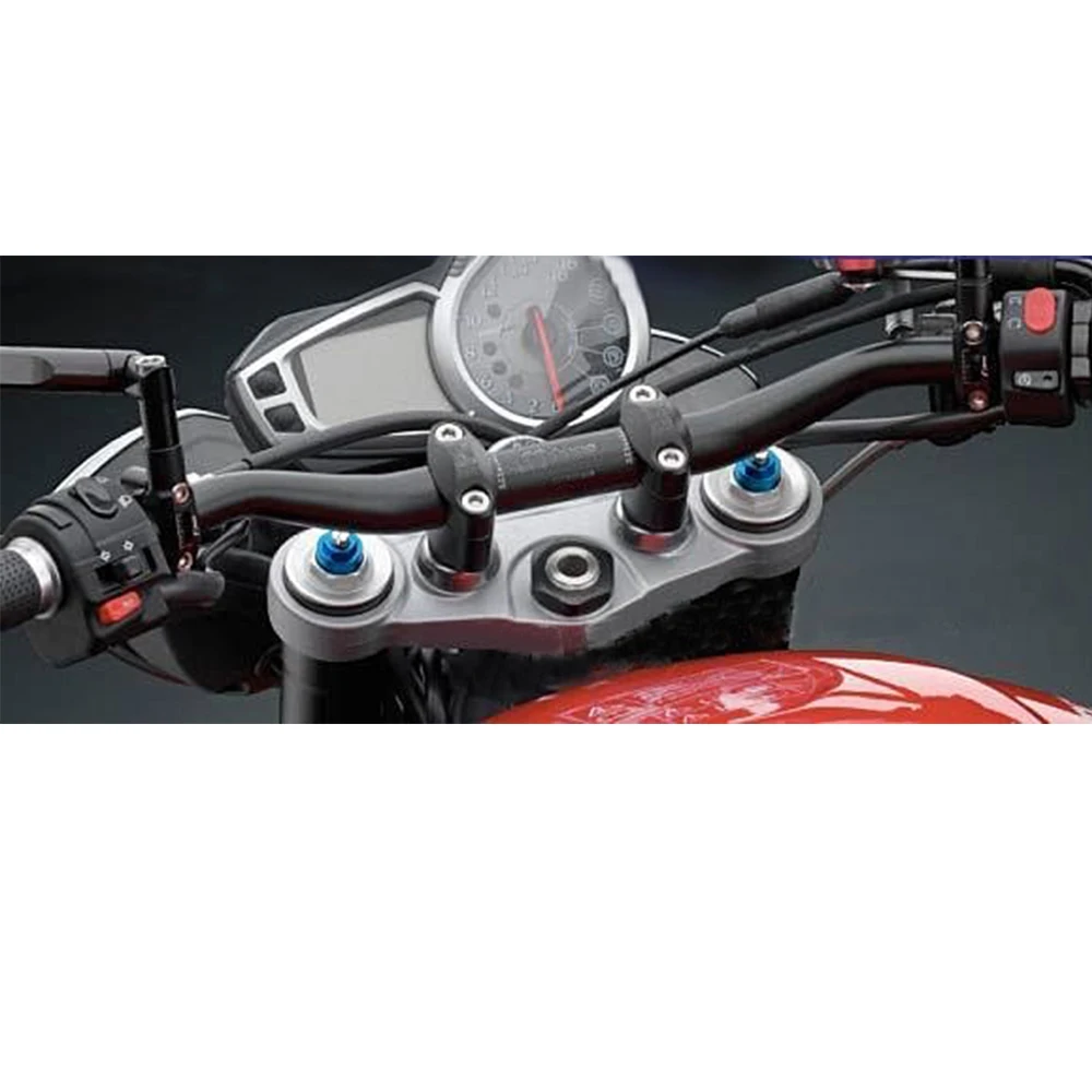 SMOK Универсальный 22 мм руль мотоцикла ручка бар стояк зажим для Kawasaki Yamaha BMW Honda Benelli