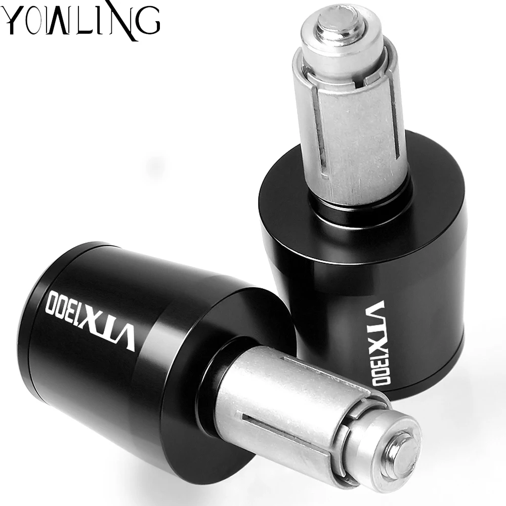 Мотоцикл CNC руль ручки бар концы кепки слайдер для HONDA VTX1300 VTX 1300 2003 2004 2005 2006 2007 2008 2009