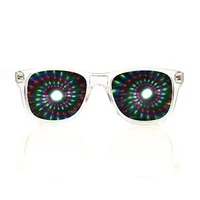 10pcs packs spiral plastic laser diffraction refraction glasses%e2%80%933d rave prism grating glasses rainbow firework spirals