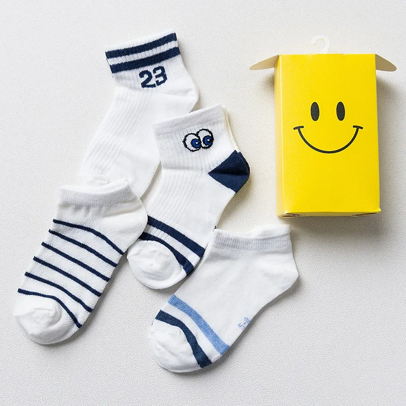 OLN 36-46 Classic Cotton Socks for Women Cute Animal Cat Korean Chaussette Femme 1 pairs 008 | Женская одежда
