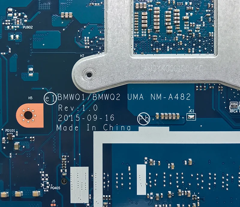 Материнская плата BMWQ1/BMWQ2 NM-A482 для Lenovo Ideapad 300-15isk материнская ноутбука с