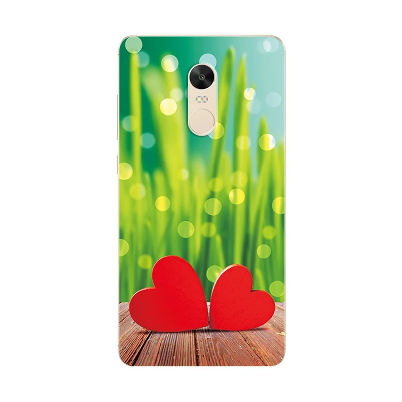 Soft TPU Phone Case For Xiaomi Redmi Note 4 Cover Colorful Painted Novelty Shell Para 4X 5.5&quot Capa Fundas |