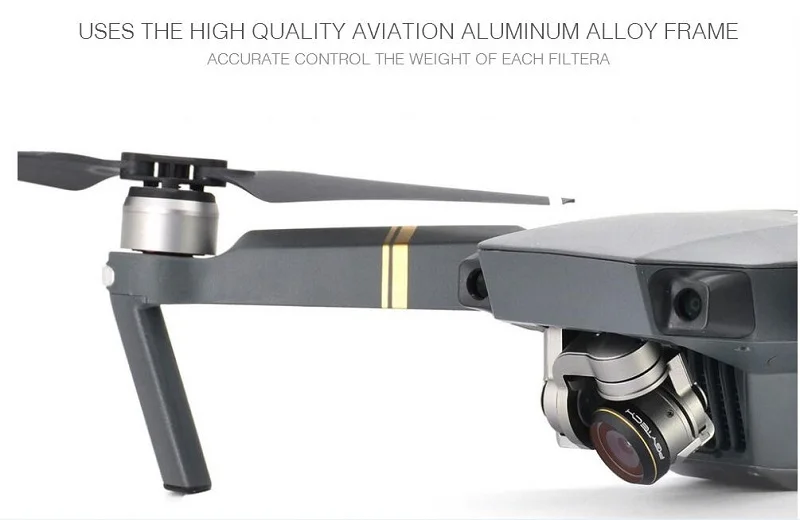Набор фильтров PGY G-UV ND4 ND8 ND16 ND32 CPL HD для FPV DJI MAVIC Pro Drone | Электроника
