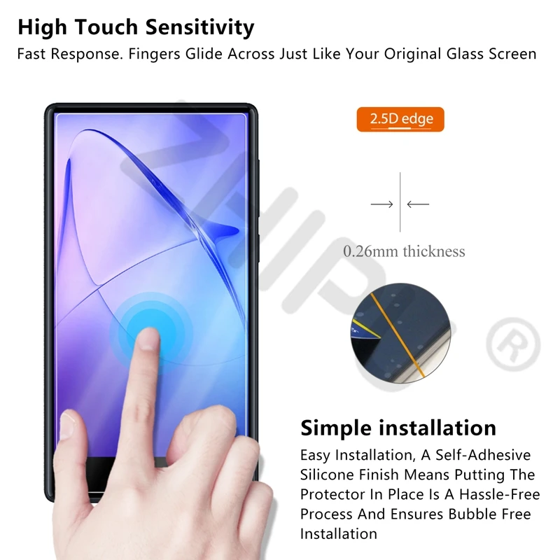 3 шт./лот закаленное стекло для LEAGOO KIICAA MIX 5 дюймовый защитный экран защитная