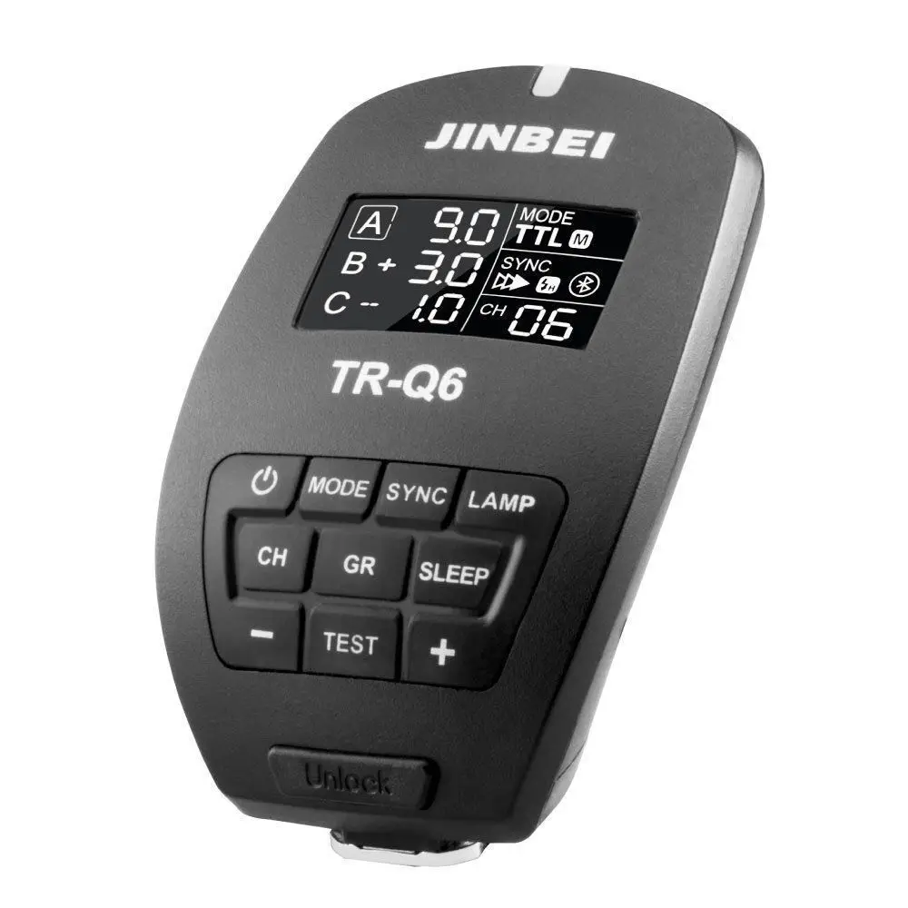 Fotoconic Jinbei HD-601 600Ws Батарея Flash с HSS и быстрая вспышка длительности TR-Q6S Bluetooth триггера