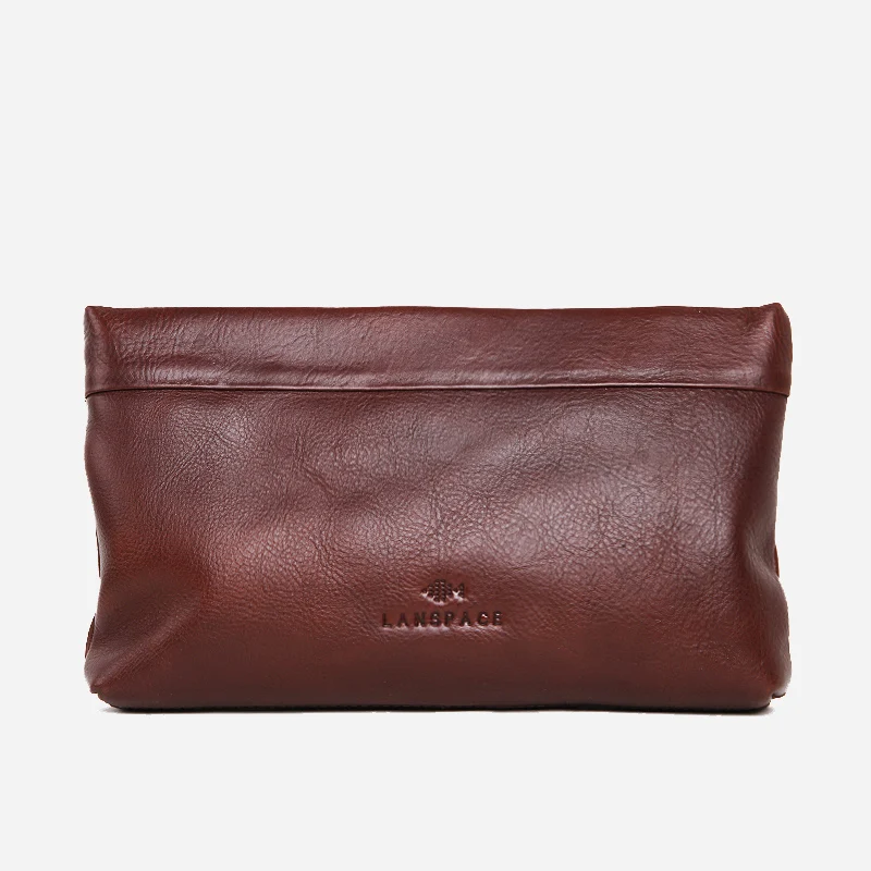 Кошельки LANSPACE из натуральной кожи для мужчин модная мужская сумка от известного