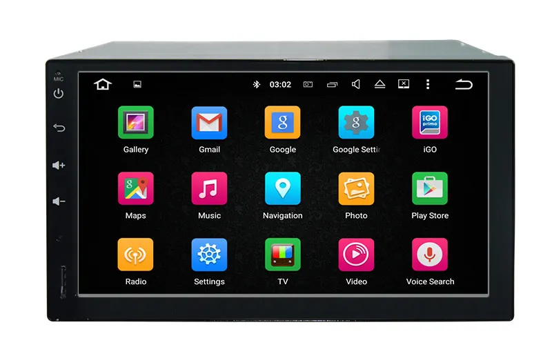 Android 2 din 178*100 универсальный автомобильный dvd плеер без gps-навигатора стерео Радио