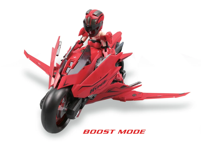 Armor PA Frame Arms Girl Fate красный мотоцикл + персонаж шлем каблуки сборная фигурка модель