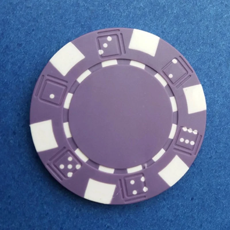 100 шт пустые фишки для покера 11,5 г железо/ABS фишки для казино Texas Hold'em Poker фишки для покера пшеницы Crowne - Цвет: 7