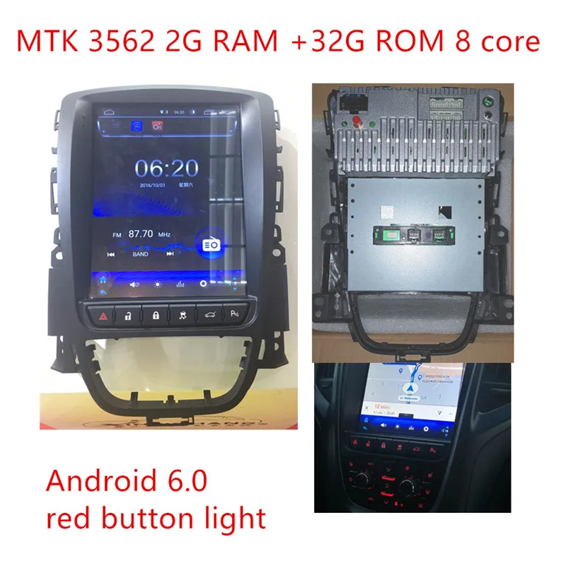 ZOYOSKII Android 9,0 10,4 дюймов ips vetical экран автомобильный gps Мультимедиа Радио bt navi для Opel Astra J, Vauxhall Astra 2010