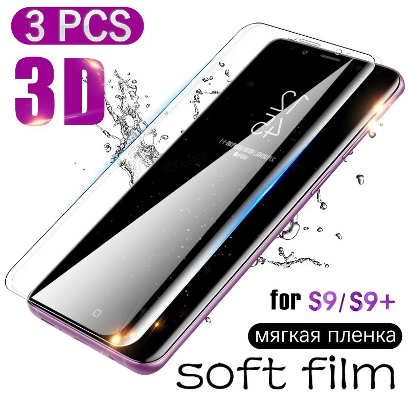 Мягкая защитная пленка для Samsung Galaxy S20 Ultra S10 Plus S9 S8 S10e Lite Note 20 10 Pro 3 шт.|Защитные