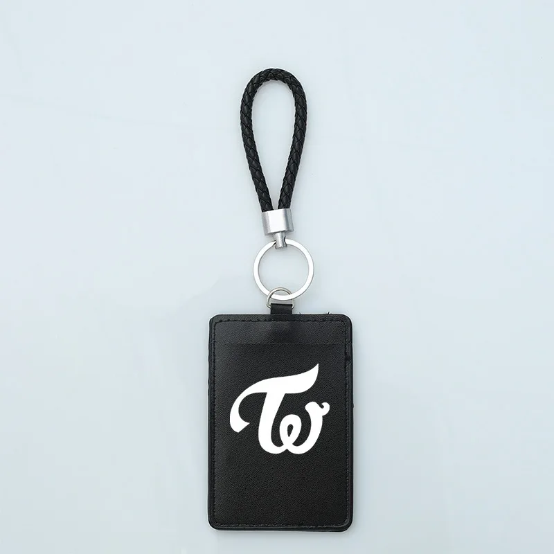 Youpop KPOP BLACKPINK SEVENTEEN TWICE WANNA ONE Album Badge визитная карточка Бизнес-автобус пропуск набор ID Card Holder чехол JCF621 - Окраска металла: TWICE Black