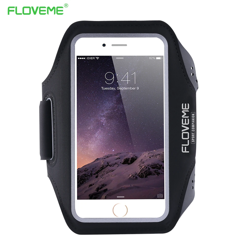 Водонепроницаемый спортивный чехол Floveme для iPhone 6 Plus 6s 7 8 5 дюймов|sport armband|sports running