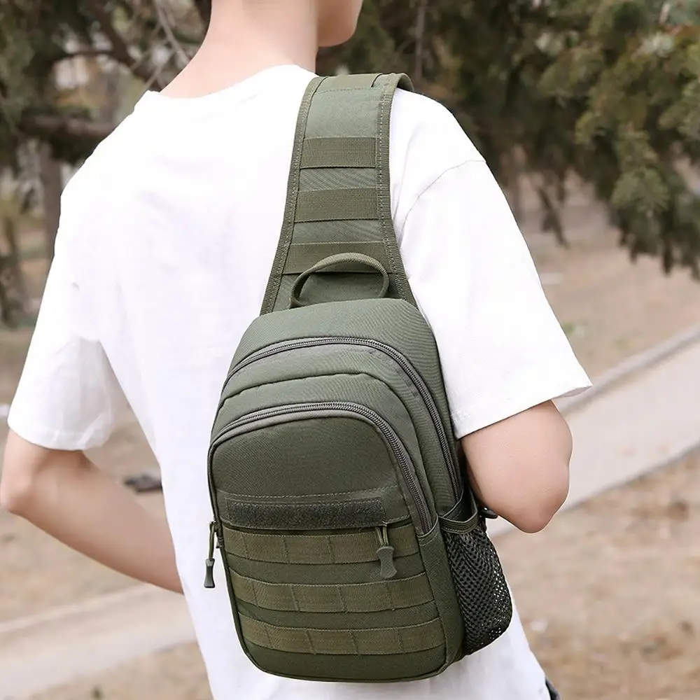 Тактический Рюкзак Плечо военные Для Мужчин's Crossbody Груди Мешок Пеший Туризм Молл слинг Переносной Сумка с зарядка через usb