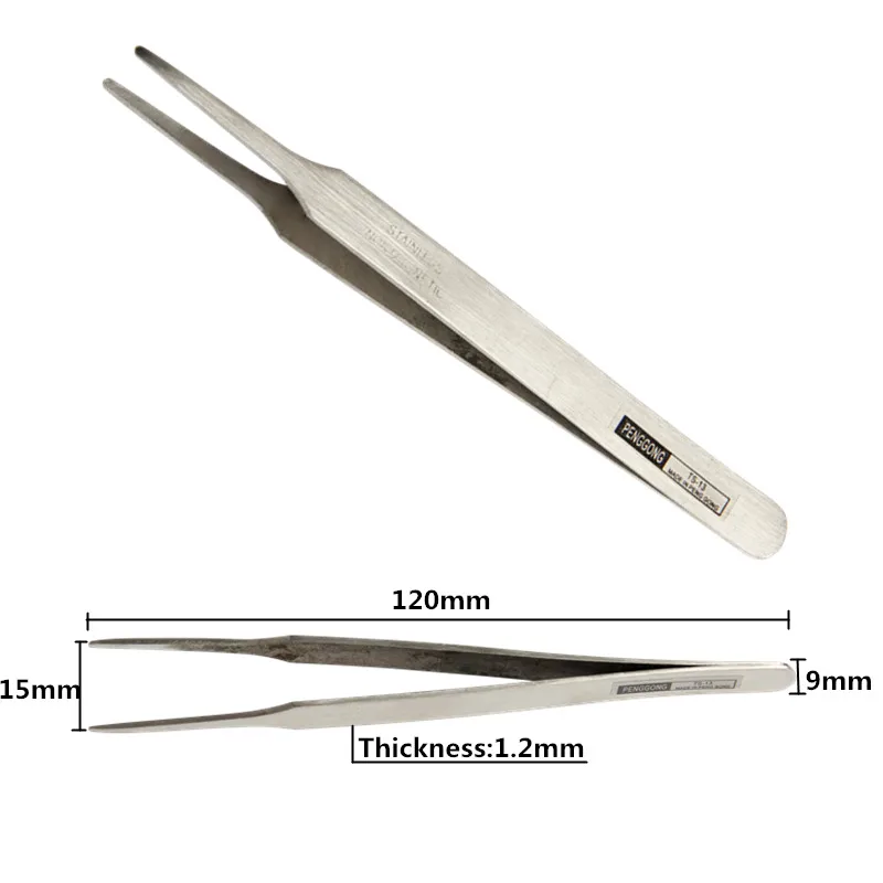 Пинцет для электроники 6 шт. химический медицинский электронный прибор