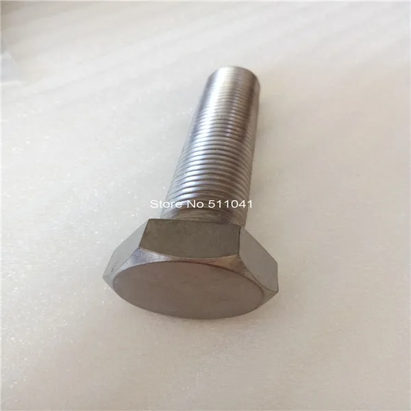 Титановые шестигранные болты M24 класс 2 титановые головки винты полная резьба 100