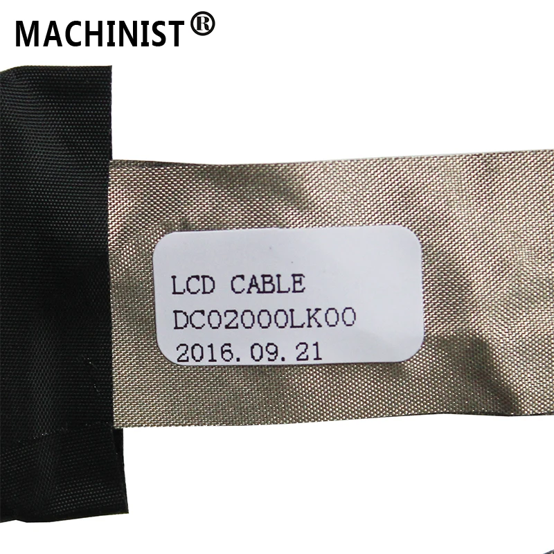 MACHINIST видео экран для Dell vostro 1310 V1310 1320 Ноутбук LCD LED LVDS лента показа кабель DC02000LK00