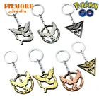 Брелок унисекс из сплава, с логотипом Pokemon Go, 10 типов