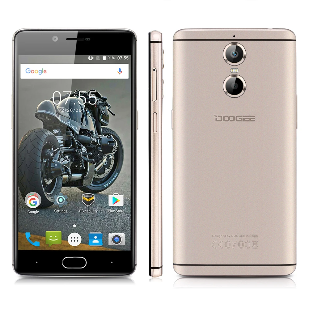 Doogee стрелять 1 Android 6.0 4 г смартфон двойной камеры заднего 5.5 ''MTK6737T 1.5 ГГц ядра 2