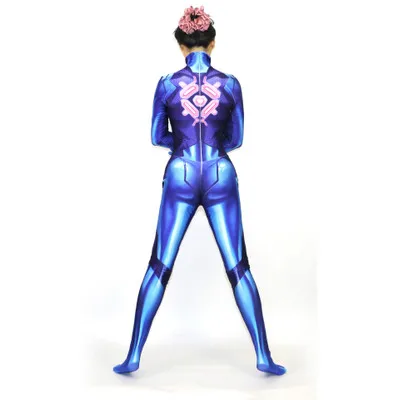 Костюм для косплея Samus Zero Aran боди Zentai | Тематическая одежда и униформа