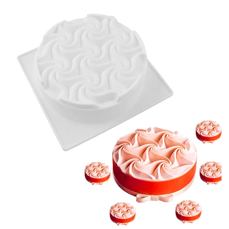 Силиконовая форма в форме цветов для выпечки тортов искусственный силиконовый