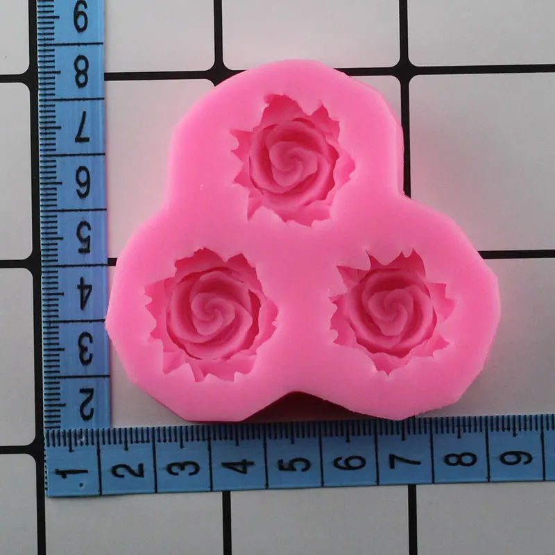 Mujiang силиконовая форма для торта с розами инструменты украшения тортов из