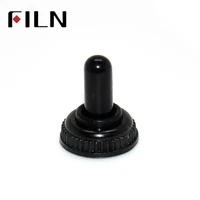 mts small mini m6 6x0 75mm toggle switch rubber waterproof cover black wpc 06