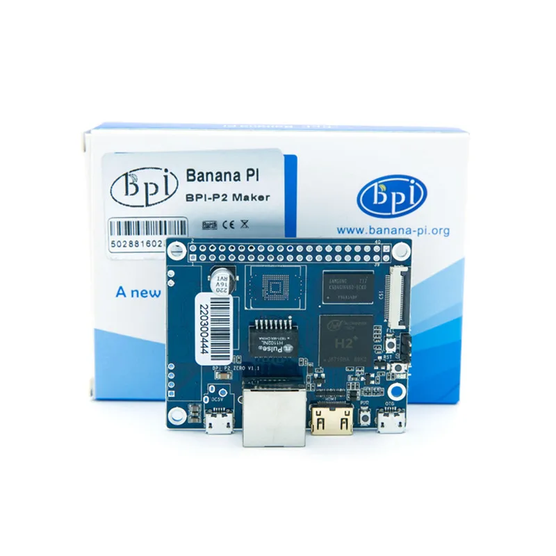 BPI-P2 чайник quad core одноплатный компьютер без памяти на носителе EMMC и WI-FI