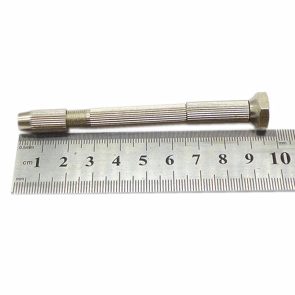 Шарнирная головка Мини ШТЫРЬКОВАЯ ручная дрель с 2 чаками и 10 шт. сверла Mirco Twist 0 6