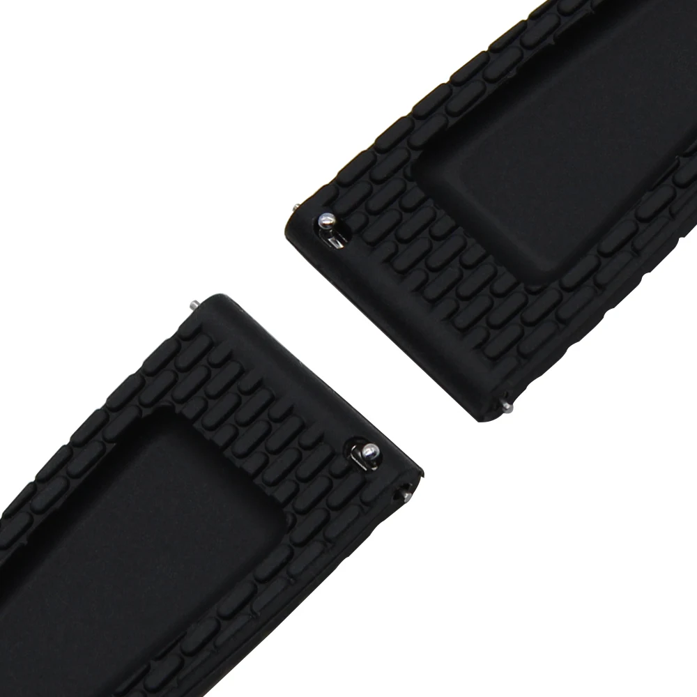 22 мм быстросъемный силиконовый резиновый ремешок для часов Pebble Time Moto 360 2 46 Vector