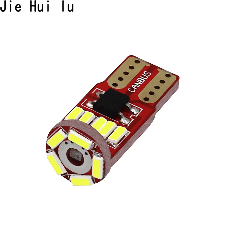 1 шт. T10 Canbus светодиодный Автомобильный авто 194 W5W 15SMD 15 S SMD 4014 клиновидный CANBUS