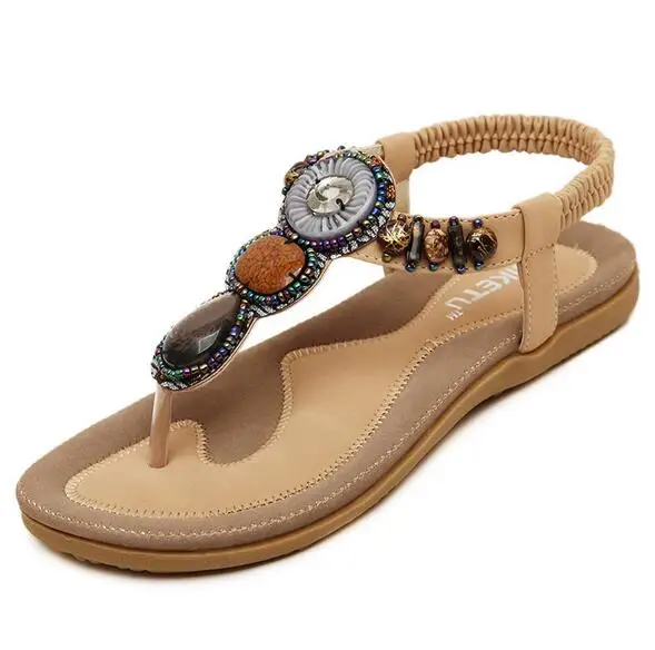 OLOMM2017 Новое поступление женские босоножки модные сланцы обувь на плоской подошве