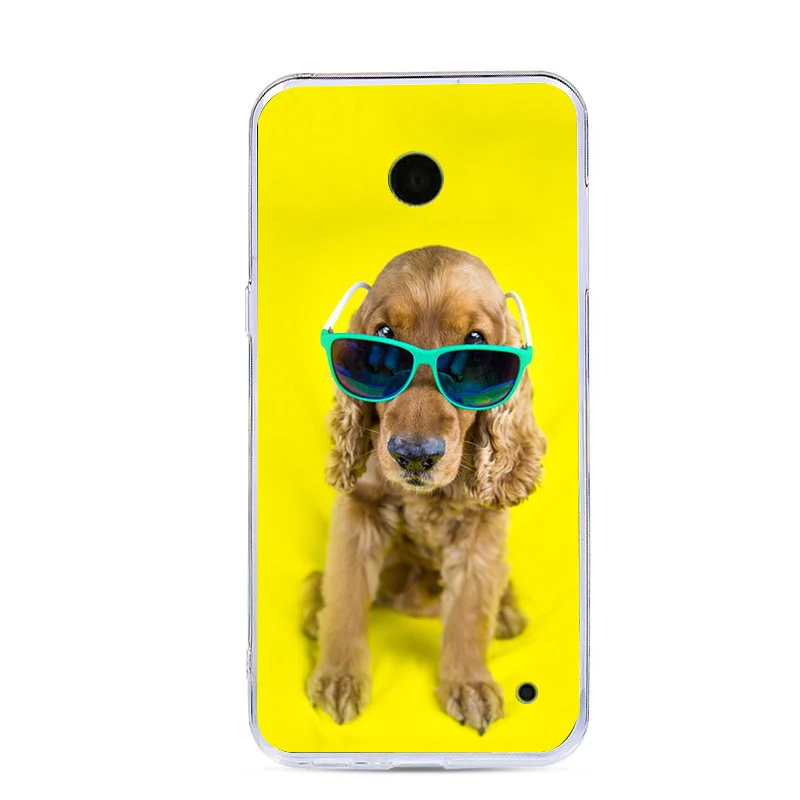 52 Мягкий ТПУ чехол с подставкой и отделениями для карт для Nokia Lumia 630 чехол силиконовый роспись RM-978 N630 3g RM-976 RM-977 RM-974 RM-975 телефон Сумки защитный чехол s - Цвет: 52
