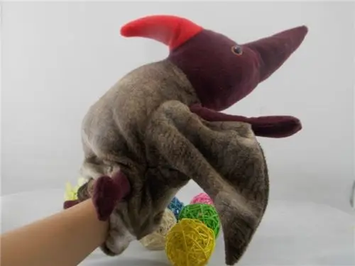 Птерозавр динозавр ручная кукольная игрушка головоломка для игры Косплей