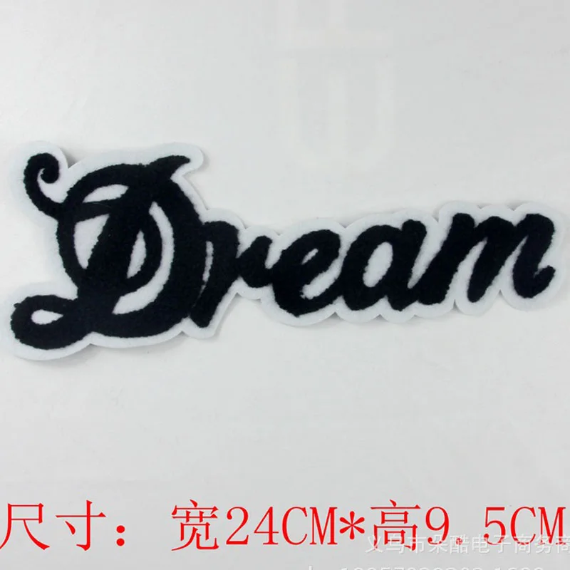 Нашивка с надписями Love Dream нашивка для одежды вышивкой девочек и мальчиков|sew on