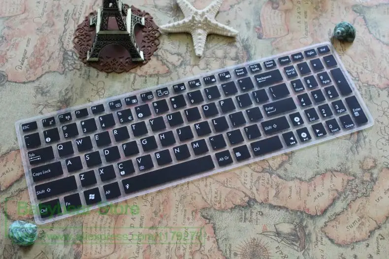 Силиконовый чехол для клавиатуры ноутбука Asus Fl5500Ld Fl5600 Fl5800 F554L Fx Plus Jx4720 Zx50Jx X550V