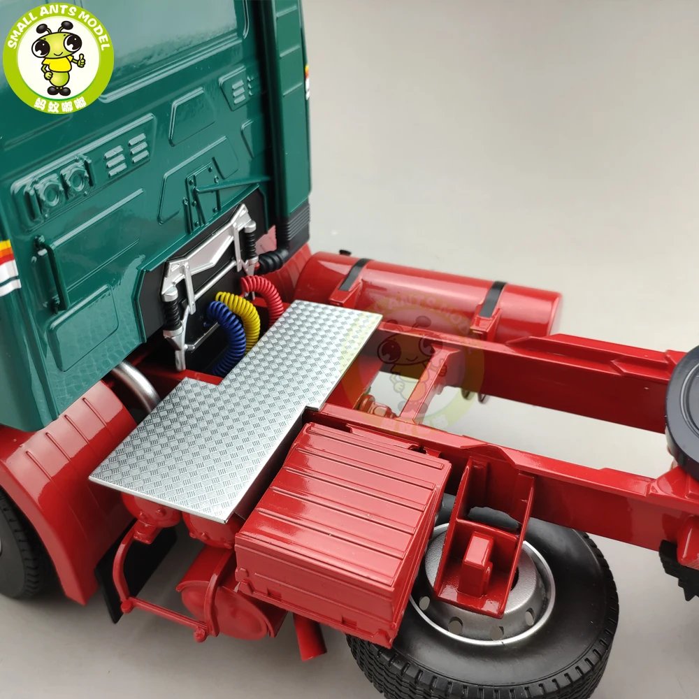 1/18 ROAD KINGS KK Volvo F1220 тягач 1977 литой автомобиль модели грузовиков игрушки для детей подарок зеленый и красный