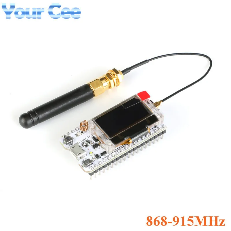 30 шт. 868 МГц/915 МГц LoRa ESP32 Oled Wifi SX1276 модуль IOT с антенной для Arduino электронный diy комплект pcb новая версия