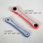 Гаечный ключ с храповым механизмом, инструмент для охлаждения кондиционера, запорный клапан, 1 шт.