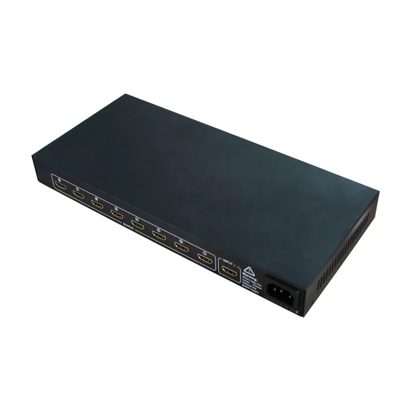 4K * 2K 30 Гц сплиттер UHD 3D HD 1X8 HDMi совместимый 1080p переключатель распределитель