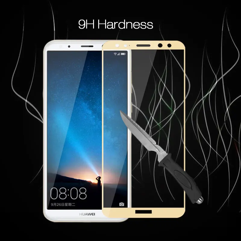 Ультратонкое закаленное стекло для Huawei Y6 Pro 2017, защитная пленка от взрывов и царапин для экрана 5 дюймов.