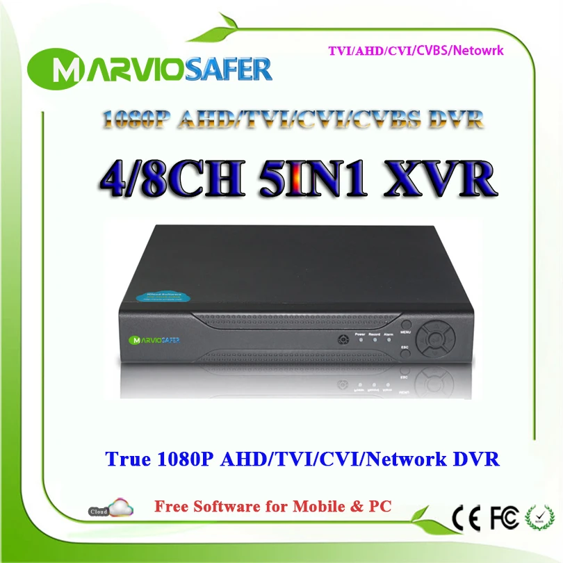 

4ch 8ch 8 4 Channels Full HD Real 2MP 1080P AHD-H AHD TVI CVI DVR AVR TVR XVR CVR CCTV Camera Analog Video Recorder Recording